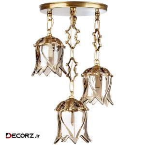 چراغ آویز چشمه نور  کد C2782/3A