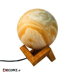 چراغ خواب سنگ نمک طرح گوی مدل PaGmid26