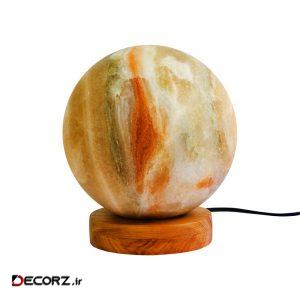 چراغ خواب سنگ نمک طرح گوی مدل RoGmid21
