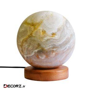چراغ خواب سنگ نمک طرح گوی مدل RoGmid27