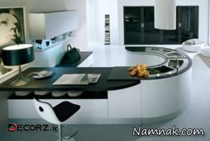 کابینت جزیره ای کانتردار در آشپزخانه های امروزی کابینت جزیره ای کانتردار در آشپزخانه های امروزی