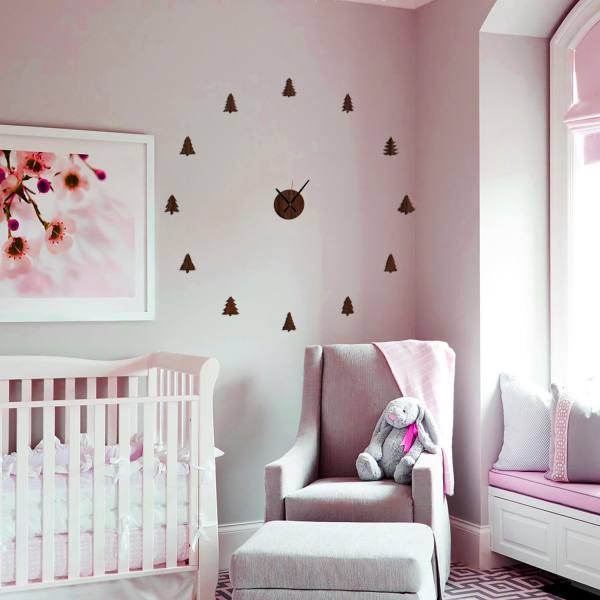ساعت دیواری نوت مدل Pine 01 ساعت دیواری نوت مدل Pine 01