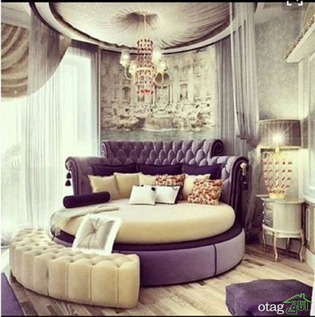 مدل تخت خواب دخترانه بسیار شیک و زیبا برای اتاق جوانان