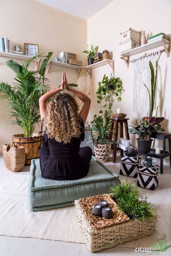 چگونه یک اتاق مراقبه و مدیتیشن برای خود ایجاد کنید