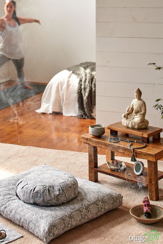 چگونه یک اتاق مراقبه و مدیتیشن برای خود ایجاد کنید