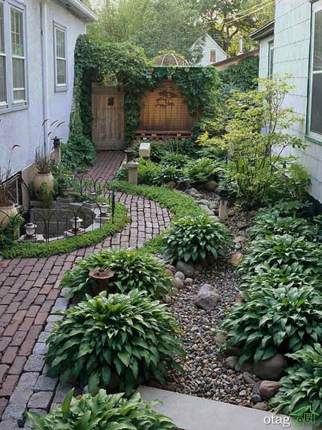 ساخت و تزیین باغچه مدرن مناسب حیاط های [ کوچک و کم جا ]