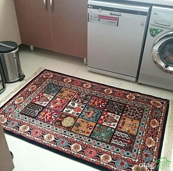 مدل های تزیین خانه با گلیم در طرح های دستباف و ماشینی