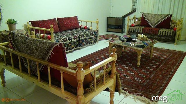 مدل های تزیین خانه با گلیم در طرح های دستباف و ماشینی
