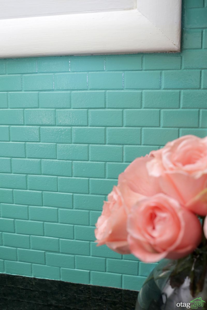 آشنایی با 40 طرح دیوارپوش بین کابینت آشپزخانه با اجرای ساده