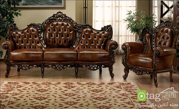 جدیدترین و زیباترین مدل های مبل چرم در چیدمان دکوراسیون منزل