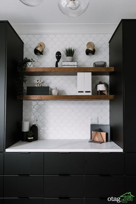 30  مدل کابینت مشکی مات در آشپزخانه های لوکس و امروزی