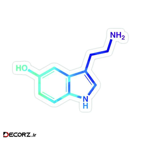 استیکر مدل شیمی کد 2786