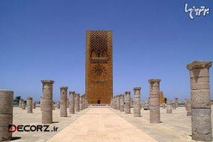 برج تاریخی و دیدنی حسن در مراکش