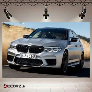 تابلو بوم مدل طرح ماشین مدل BMW M5 V8 F90 کد AR239
