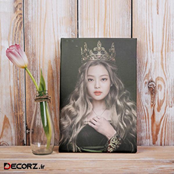 تابلو شاسی طرح بلک پینک کد 751 تابلو شاسی طرح بلک پینک کد 751