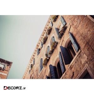 تابلو شاسی طرح پنجره ساختمان مدل T1830