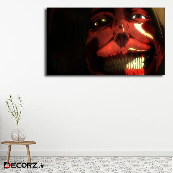 تابلو شاسی مدل attack on titan کد 42