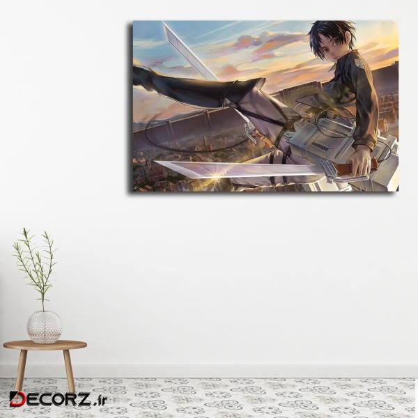 تابلو شاسی مدل attack on titan کد 45