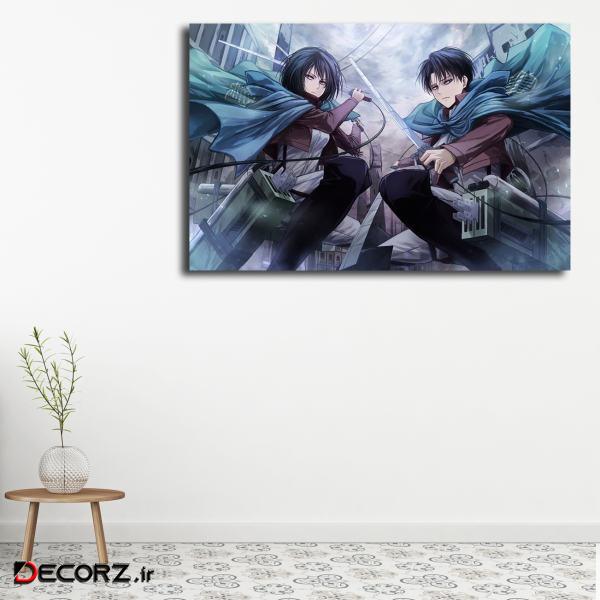 تابلو شاسی مدل attack on titan کد 47