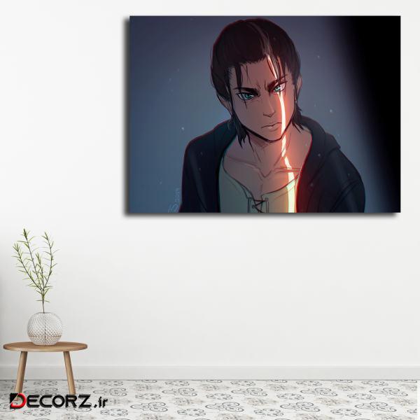 تابلو شاسی مدل attack on titan کد 48