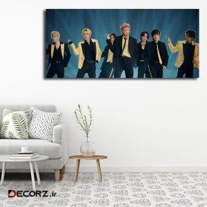 تابلو شاسی مدل bts butter کد ۱۰۹