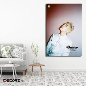 تابلو شاسی مدل bts butter کد ۱۱۲