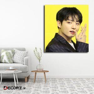 تابلو شاسی مدل bts butter کد ۱۲۱