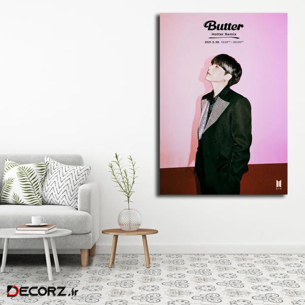 تابلو شاسی مدل bts butter کد 123