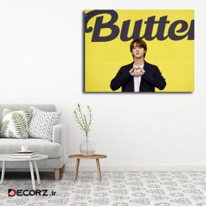 تابلو شاسی مدل bts butter کد ۹۸