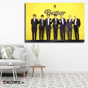 تابلو شاسی مدل bts butter کد ۹۹