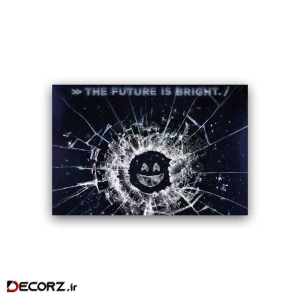 تابلو شاسی مدل آینه سیاه کد 6