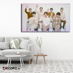 تابلو شاسی مدل بی تی اس bts کد ۳۲
