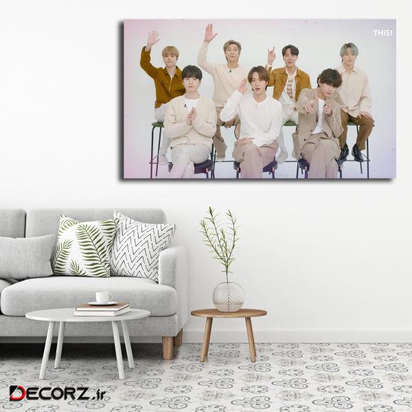 تابلو شاسی مدل بی تی اس bts کد 32