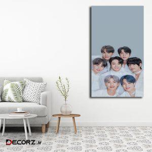 تابلو شاسی مدل بی تی اس bts کد ۳۳ تابلو شاسی مدل بی تی اس bts کد ۳۳