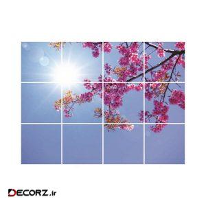 تایل سقفی آسمان مجازی مدل H200 سایز ۶۰*۶۰ سانتی متر مجموعه ۱۲ عددی