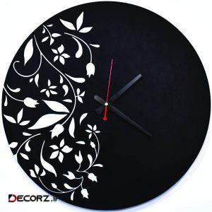 ساعت دیواری طرح فلاور کد ۲۰۱