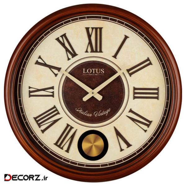 ساعت دیواری لوتوس کد 256 ساعت دیواری لوتوس کد 256
