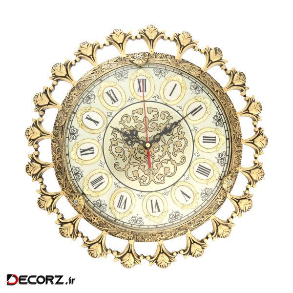 ساعت دیواری مدل شکوفه کد 027 ساعت دیواری مدل شکوفه کد 027