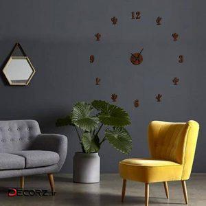 ساعت دیواری نوت مدل Cactus 01
