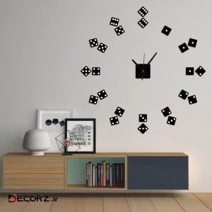 ساعت دیواری نوت مدل  Dice