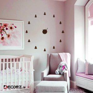 ساعت دیواری نوت مدل Pine 01