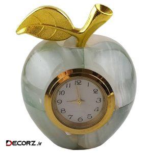 ساعت رومیزی طرح سیب کد M1249