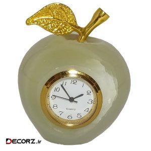 ساعت رومیزی طرح سیب کد M1276