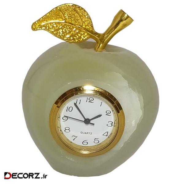 ساعت رومیزی طرح سیب کد M1276 ساعت رومیزی طرح سیب کد M1276