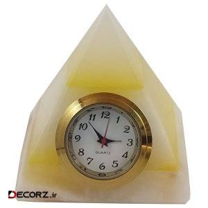ساعت رومیزی طرح هرم کد M1244
