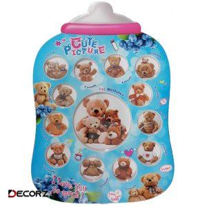 قاب عکس دوازده تایی طرح شیشه پستانک قاب عکس دوازده تایی طرح شیشه پستانک