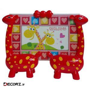 قاب عکس مدل زرافه دوبل سایز  ۱۰×۱۵ سانتی متر قاب عکس مدل زرافه دوبل سایز  ۱۰×۱۵ سانتی متر