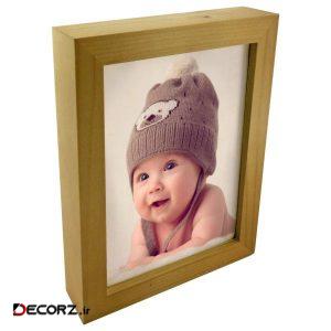 قاب عکس چوبی الیماج مدل عمیق  سایز  ۱۳×۱۸ سانتی متر قاب عکس چوبی الیماج مدل عمیق  سایز  ۱۳×۱۸ سانتی متر