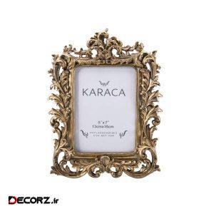 قاب عکس کاراجا مدلberry gold 15052 سایز  ۱۳×۱۸ سانتی متر