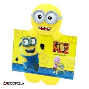 قاب عکس کودک مدل مینیون سایز  ۱۳×۱۸ سانتی متر قاب عکس کودک مدل مینیون سایز  ۱۳×۱۸ سانتی متر